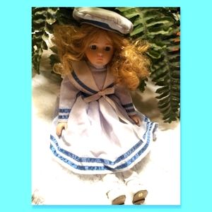 Vintage Porcelain Doll